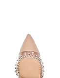 Pointed Rhinestone Stitching, Stiletto Women's Shoes