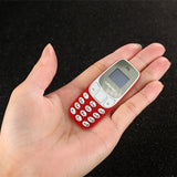 Bluetooth Small Phone, Supports Memory Card, Mini Dialer