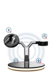 Compatible with Apple, 3 in 1 Magnetic Wireless Charger, 15W Magsafe Charging Station