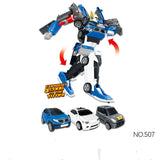 Three-in-one Car Deforming Robot Combined Diamond