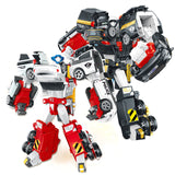 Three-in-one Car Deforming Robot Combined Diamond