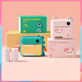 Children's Digital Camera Toy, Photo Printable Set