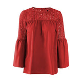 New Fashion Tops, V Neck Women's Ruffle Ouse Summer T-shirt