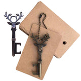 Deer's Head Beer Bottle Opener, Metal Craft Bottle Screw
