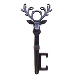 Deer's Head Beer Bottle Opener, Metal Craft Bottle Screw