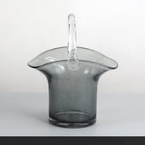 Nordic Living Room Transparent Glass Flower Arrangement Bag Vase Decoration
