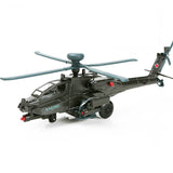 Apache AH-64D Gunship Diecast Model – Alloy Military Aircraft with Sound & Light (Non-Flying)