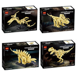 Dinosaur Skeleton Model Blocks, Intelligent Assembly Small Particle Toy