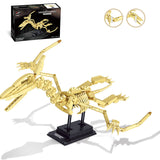 Dinosaur Skeleton Model Blocks, Intelligent Assembly Small Particle Toy