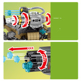 Reassembled Tyrannosaurus Model, Building Blocks Toy