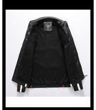 Men's Leather Street Fashion, Motorcycle Racing Jacket