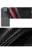 Men's Leather Street Fashion, Motorcycle Racing Jacket