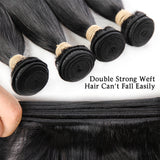 Smooth Hair, Straight Hair Tie, Closed Peruvian Reality Wig