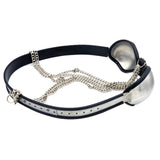 Genuine Male and Female Stainless Steel Chastity Belt, Catheter Device