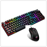 Gaming USB Floating Manipulator, Luminous Wired Keyboard