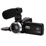 4K HD Digital Camera with WiFi – Remote Control Photography Camera