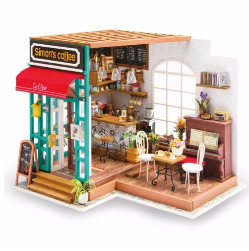 Handmade DIY Miniature Small House Assembly Model