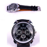 Men's Gift High-end Watch, Fashion Sunglasses Keychain 4 Piece Set