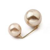 Anti-light Brooch, Waist Button Nail Pearl