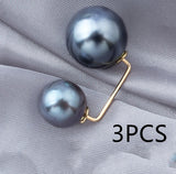 Anti-light Brooch, Waist Button Nail Pearl