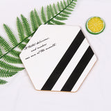 INS Photo Props Nordic Style Cork Mat