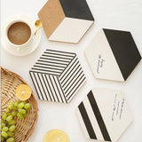 INS Photo Props Nordic Style Cork Mat