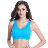 One Piece Thin Style Sports Yoga Vest Bra (Pack of 2)