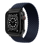 Woven PC One-piece Frame Watchband Protective Cover (Smartwatch not Included)