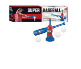 Children's Baseball Serving Trainer Toys, Outdoor Sports Fitness Baseball Launcher Kit