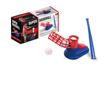 Children's Baseball Serving Trainer Toys, Outdoor Sports Fitness Baseball Launcher Kit