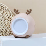 Girls' Bedroom Children's Sleep Warm Night Feeding Grandma Eye Protection Desk Light, LED Lamp