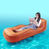 Lazy Inflatable Portable Sleeping Bag, Foldable Air Bed