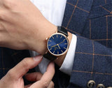Men’s Minimalist Quartz Wristwatch – Business Fashion Belt Strap, Students' Watch