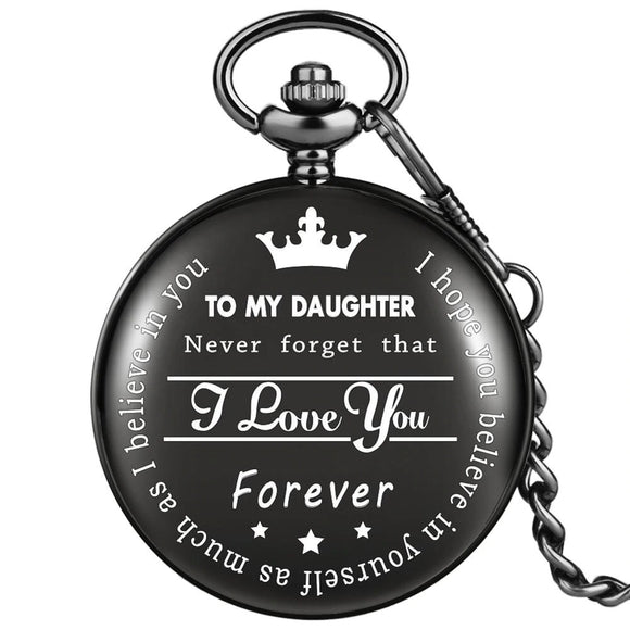 LOVE FOREVER - Quartz Pocket Watch