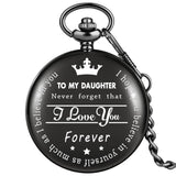 LOVE FOREVER - Quartz Pocket Watch