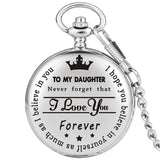 LOVE FOREVER - Quartz Pocket Watch