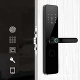 Semi-automatic Smart Fingerprint Door Access System – Keyless Secure Entry