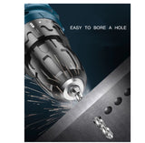 Woodworking Electric Household Screwdriver Tool, Easy to Bore a Hole