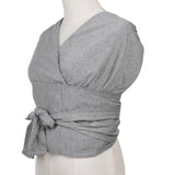 Universal Baby Carrier, Front Holding, Simple X-shaped, Polyester Grab Cloth