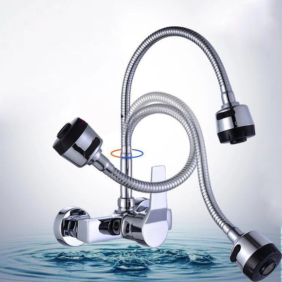 Kitchen Hot and Cold Wall Faucet