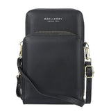 Large Capacity Crossbody Shoulder Bags for Women, Fashion Zipper Mobile Phone Bag