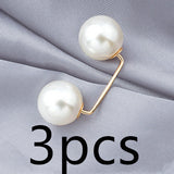 Anti-light Brooch, Waist Button Nail Pearl