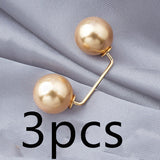 Anti-light Brooch, Waist Button Nail Pearl