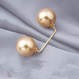 Anti-light Brooch, Waist Button Nail Pearl