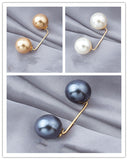 Anti-light Brooch, Waist Button Nail Pearl
