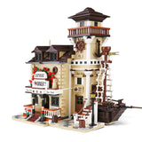 Assembling and Inserting Building Block Toy Model