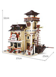 Assembling and Inserting Building Block Toy Model