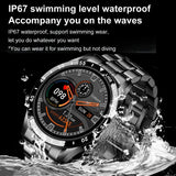 Multifunctional Smartwatch with Bluetooth Calling, Pedometer & Health Monitoring Features