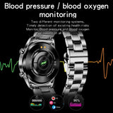 Multifunctional Smartwatch with Bluetooth Calling, Pedometer & Health Monitoring Features