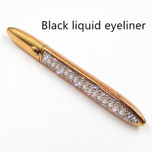 False Eyelashes, Self-adhesive Multicolor Eyeliner